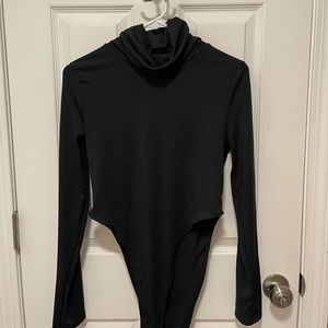 Black Turtleneck Body Suit